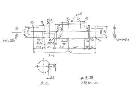 スケッチ製図サービス